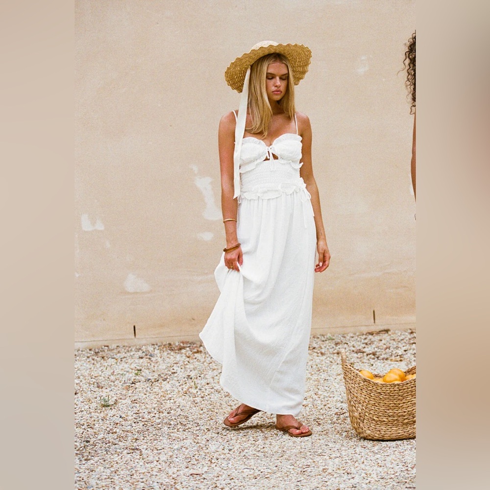 SaboSkirt Maxi Ruffle Dress